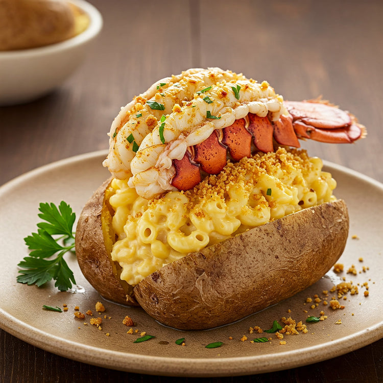 Lobster Tail Mac N Cheese
