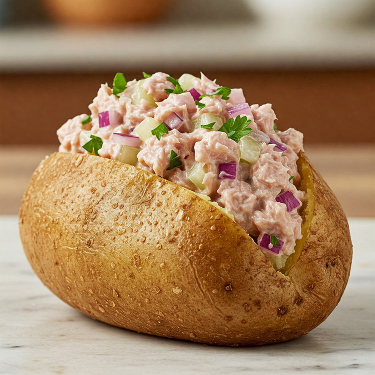 Tuna Salad Loaded Potato