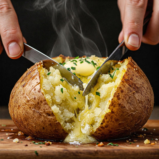 The Secret to Perfectly Loaded Baked Potatoes (Mr. Potato Style!)